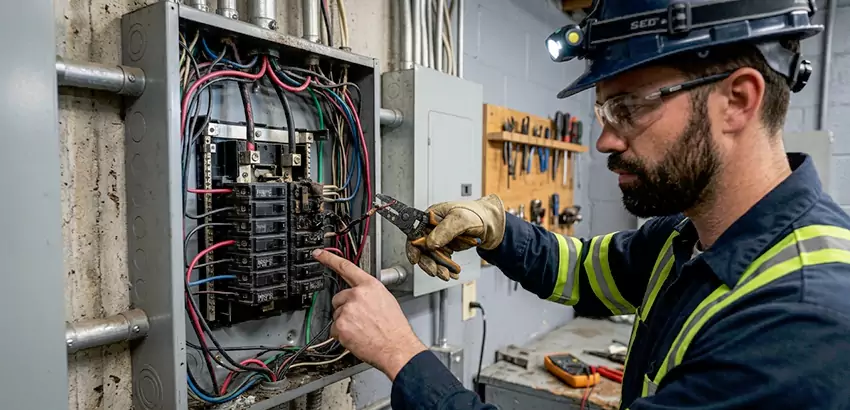 Breaker Box Short Circuit Repair in Alpharetta