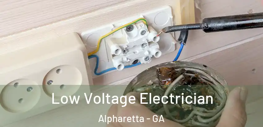  Low Voltage Electrician Alpharetta - GA