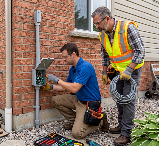 Professional Outdoor Outlet Installation: Your Local Exterior Wiring Team in Alpharetta, GA